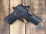 SIG SAUER P320 PISTOL WITH NIGHT SIGHTS AND HOLOGRAPHIC SIGHT