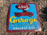 DAD'S GARAGE SIGN