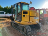 2019 JOHN DEERE 85G HYDRAULIC EXCAVATOR