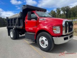 2019 FORD F-750 DUMP TRUCK