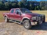 2006 FORD F-250 LARIAT SUPER DUTY PICKUP TRUCK