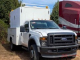 2010 FORD F-550 XL SUPER DUTY SERVICE TRUCK