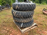 (4) 12.00-24 MILITARY TIRES AND WHEELS