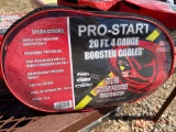 NEW PRO START BOOSTER CABLES