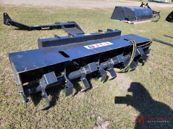 NEW/UNUSED JCT HYDRAULIC TILLER SKID STEER ATTACHMENT