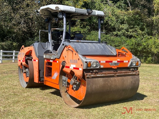 2010 HAMM HD140 DOUBLE DRUM ROLLER