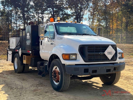 2001 FORD F750XL SUPER DUTY FUEL AND LUBE TRUCK