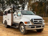 2008 FORD F-750 XLT SUPER DUTY SERVICE TRUCK