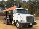 1988 VOLVO TANDEM AXLE CRANE TRUCK