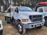 2000 FORD FLATBED DUMP TRUCK