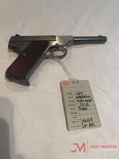 COLT WOODSMAN MATCH TARGET .22LR PISTOL