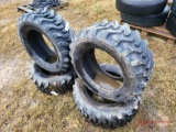 (4) NEW SKID STEER TIRES, 10-16.5 SKS332