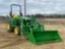 JOHN DEERE 3025E HYDROSTATIC UTILITY TRACTOR