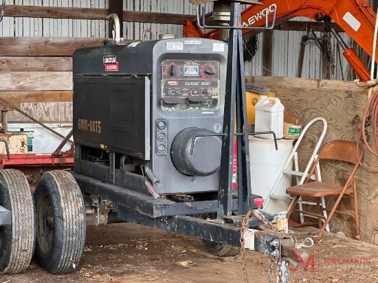 LINCOLN ELECTRIC CLASSIC 300D TOWABLE WELDER