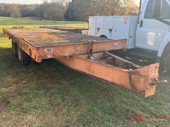 1986 RODGERS 18 TON TILT DECK TRAILER