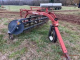 NEW IDEA 4150 SIDE DELIVERY HAY RAKE WITH DOLLY