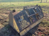 MATERIAL HANDLER BUCKET W/ SKID STEER QUICK ATTACH