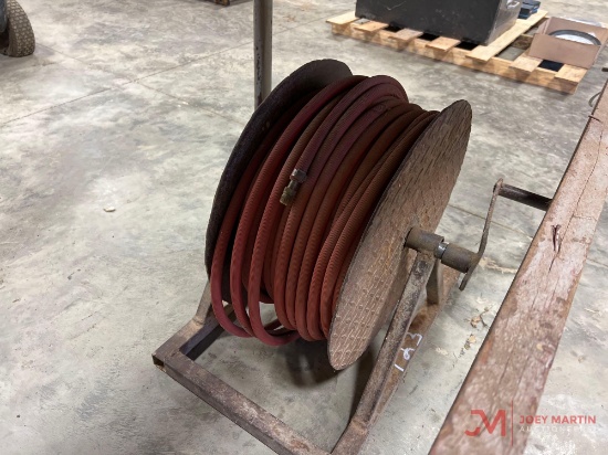 HEAVY DUTY HOSE REEL WITH AIR HOSE