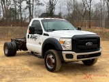 2012 FORD F-550 XL SUPER DUTY CAB AND CHASSIS TRUCK