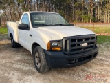 2007 FORD F-250 XL SUPER DUTY UTILITY TRUCK