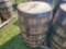 (1) 50 GALLON WHISKEY BARREL