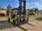 YALE GDP155 STRAIGHT MAST FORKLIFT