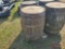 (1) 50 GALLON WHISKEY BARREL