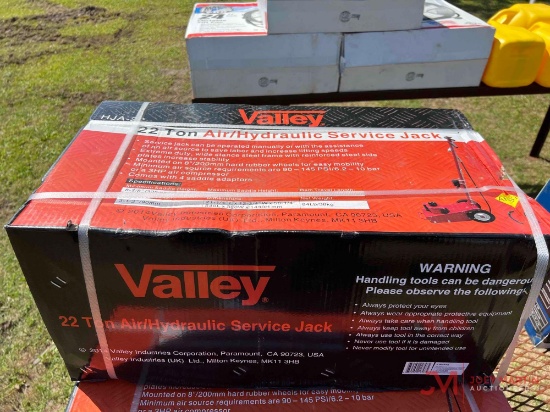 NEW VALLEY 22 TON AIR/ HYDRAULIC SERVICE JACK