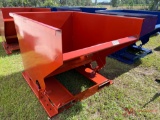 NEW UNUSED SELF DUMPING HOPPER WITH FORK POCKETS