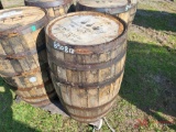 (1) 50 GALLON WHISKEY BARREL