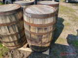 (1) 50 GALLON WHISKEY BARREL