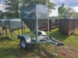 RANCHLAND SOLUTIONS TOWABLE 1 TON FEED HOPPER