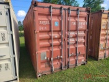 (1) 20' SHIPPING CONTAINER