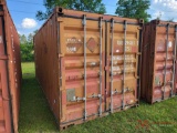 (1) 20' SHIPPING CONTAINER