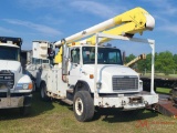 2000 FREIGHTLINER FL80 T/A BUCKET TRUCK