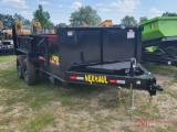 2023 NEX HAUL 14' DOUBLE AXLE DUMP TRAILER