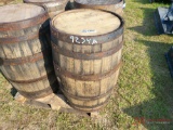 (1) 50 GALLON WHISKEY BARREL