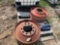 (2) STEEL WHEELS