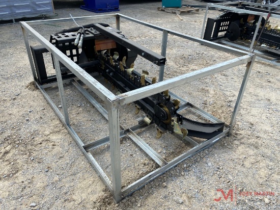NEW HYDRAULIC TRENCHER SKID STEER ATTACHMENT