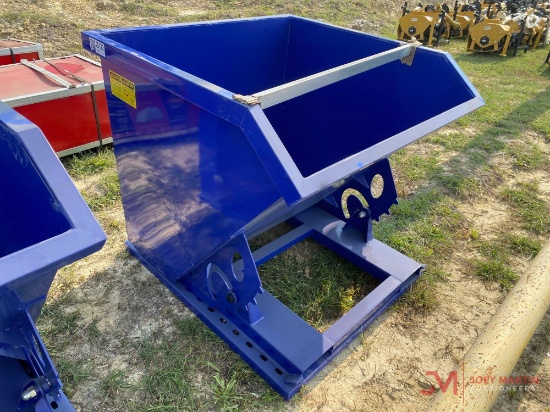 NEW SELF DUMPING HOPPER WITH FORK POCKETS