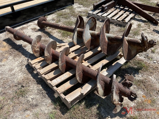 (2) AUGER BITS, 22", 14"