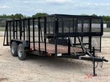 2021 CHUY?S C-5 UTILITY/LANDSCAPE TRAILER