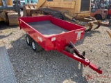 1.5 TON TANDEM AXLE REAR DUMP LAWN TRAILER