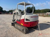 TAKEUCHI TB240 HYDRAULIC MINI EXCAVATOR