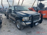 1999 FORD F250 EXTENDED CAB W/ FLATBED 4X4