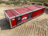 NEW GOLD MOUNTAIN 30' X 20' X 12' CANOPY, 6 ARCHES, 12 ANCHOR PLATES, 16' X 8' DOOR