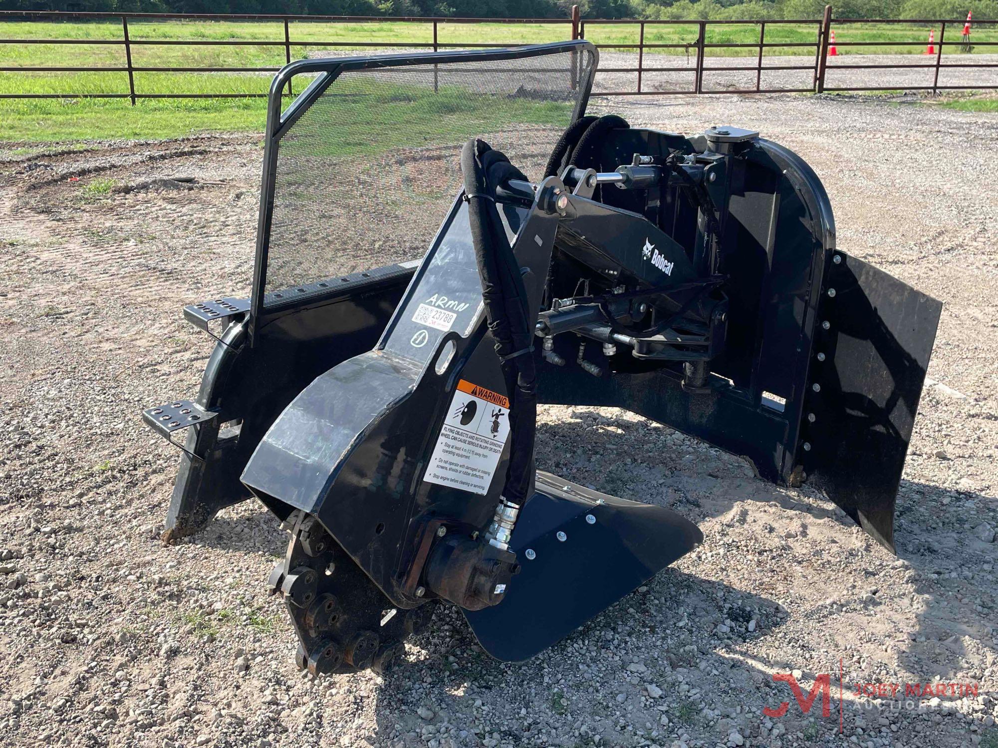 BOBCAT SKID STEER QUICK ATTACH STUMP GRINDER Proxibid