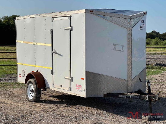 2018 RC TRAILERS INC 6X12 ENCLOSED UTILITY TRAILER