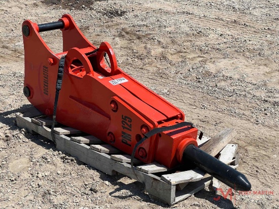 ROCK BLASTER PM 125 EXCAVATOR HYDRAULIC HAMMER
