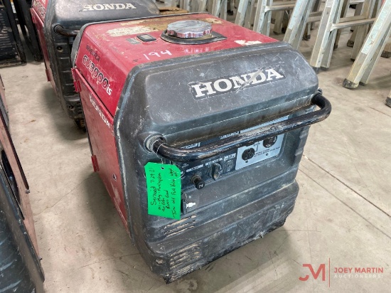 HONDA EU3000IS PORTABLE GENERATOR